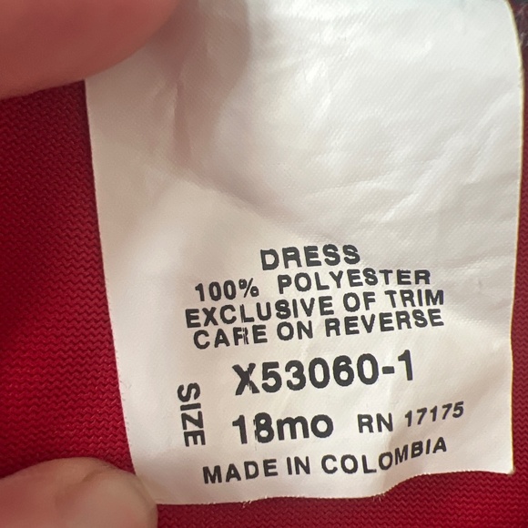 Jessica Ann Christmas/Holiday Dress size 18 months - Picture 8 of 9